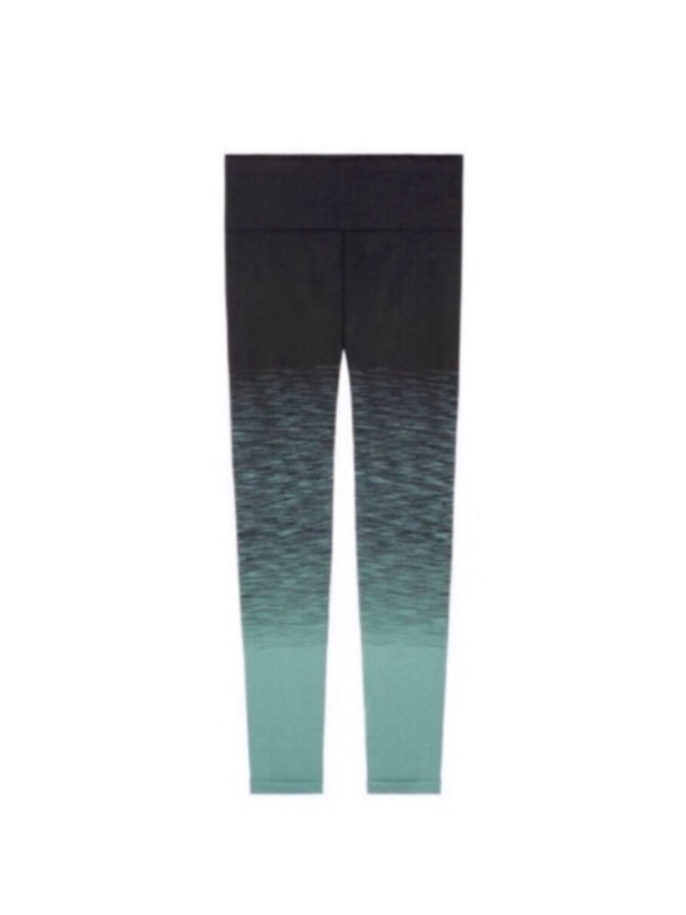 Victoria’s Secret VS PINK Rare HTF High Waisted Ultimate Teal Ombré Leggings